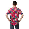Los Angeles Angels MLB Mens Floral Button Up Shirt