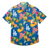 Los Angeles Dodgers MLB Mens Floral Button Up Shirt
