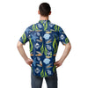 Tampa Bay Rays MLB Mens Floral Button Up Shirt