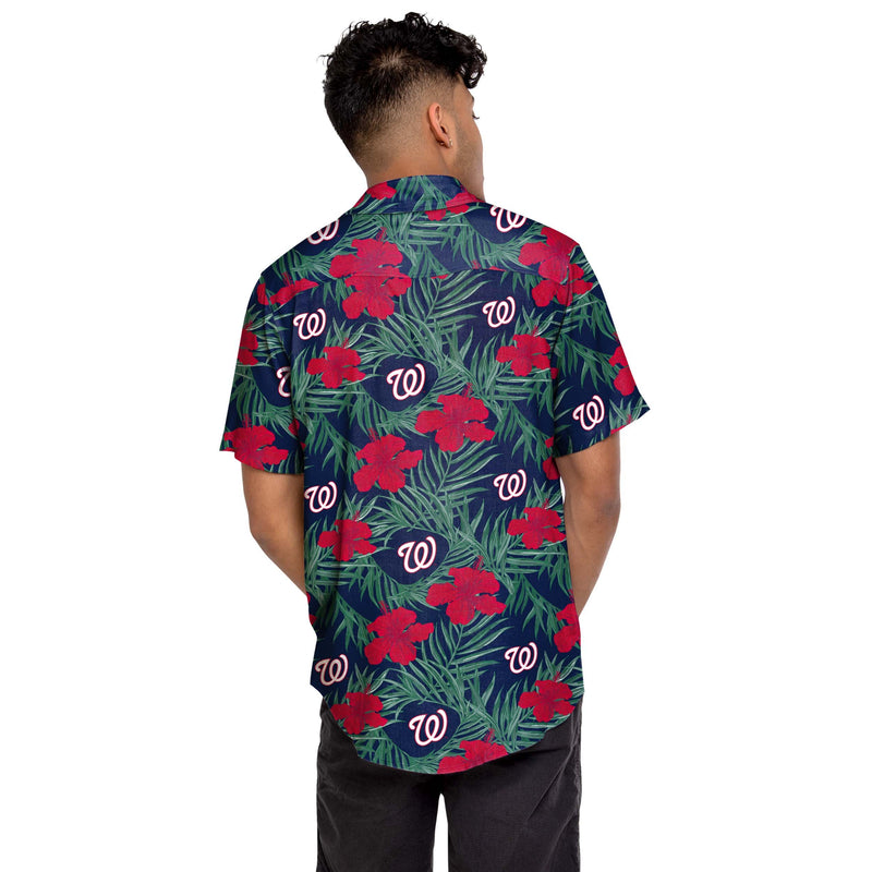 MLB Atlanta Braves Tropical Hibiscus Hawaiian Shirt For Sport Fans