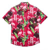 Houston Rockets NBA Mens Floral Button Up Shirt