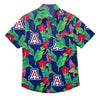 Arizona Wildcats NCAA Mens Floral Button Up Shirt