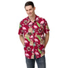 Boston College Eagles NCAA Mens Floral Button Up Shirt