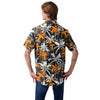 Tennessee Volunteers NCAA Mens Black Floral Button Up Shirt
