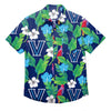 Villanova Wildcats NCAA Mens Floral Button Up Shirt