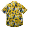 Michigan Wolverines NCAA Mens City Style Button Up Shirt