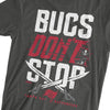 Tampa Bay Buccaneers NFL Mens Bucs Don’T Stop T-Shirt