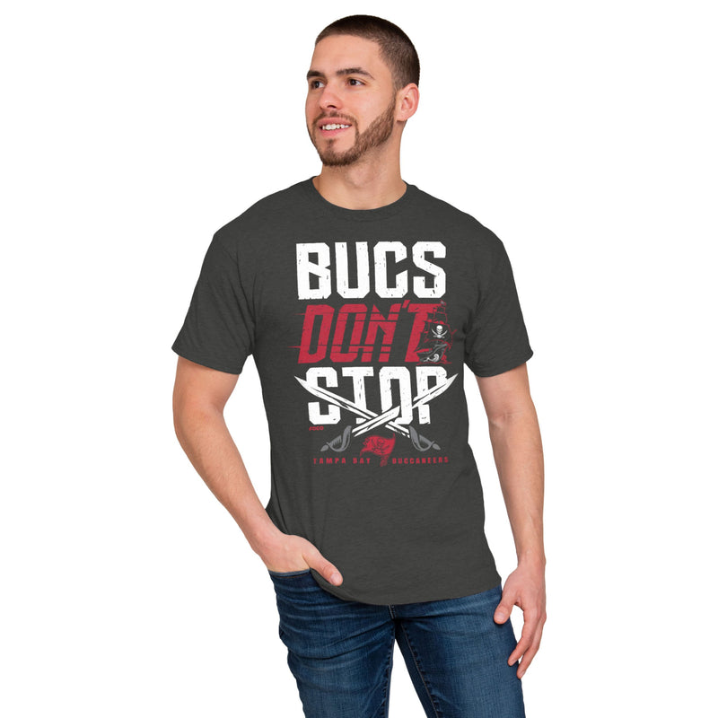 FOCO Tampa Bay Buccaneers NFL Mens Bucs Don’t Stop T-Shirt