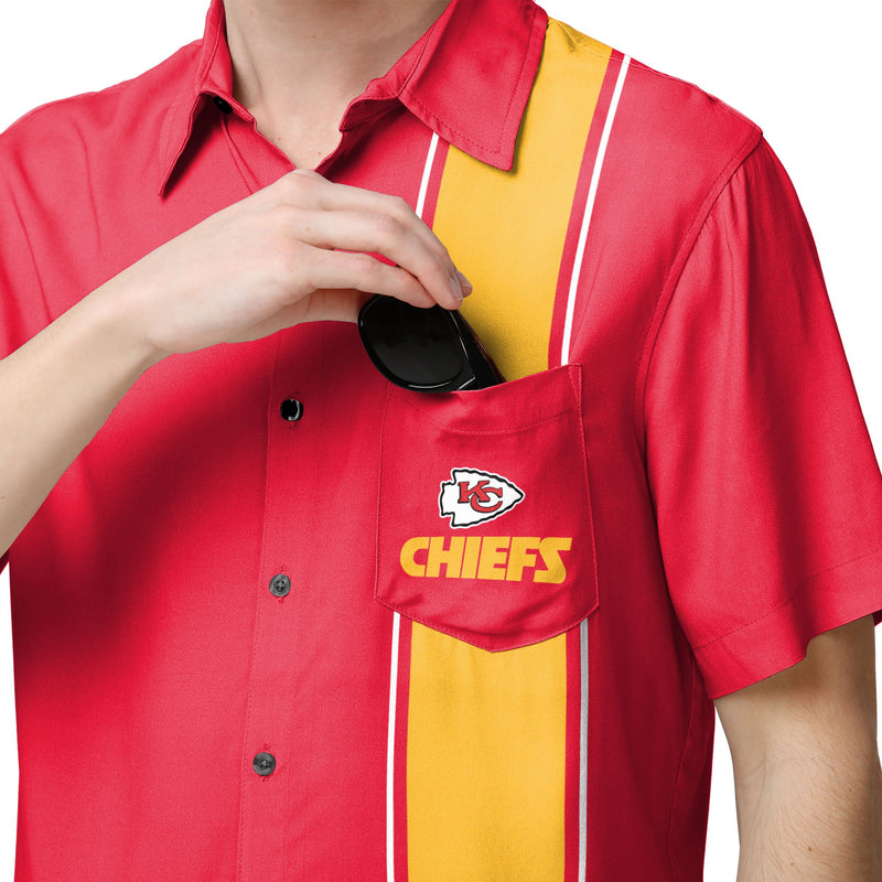 kc chiefs button up shirt
