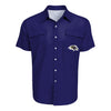 Baltimore Ravens NFL Mens Gone Fishing Shirt