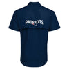 New England Patriots NFL Mens Gone Fishing Shirt