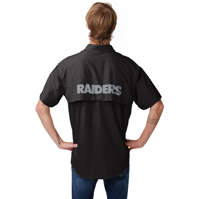 Las Vegas Raiders NFL Mens Gone Fishing Shirt