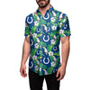 Indianapolis Colts NFL Mens Floral Button Up Shirt