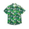 New York Jets NFL Mens Floral Button Up Shirt