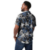 Indianapolis Colts NFL Mens Black Floral Button Up Shirt