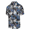 Tennessee Titans NFL Mens Black Floral Button Up Shirt