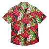 Tampa Bay Buccaneers NFL Mens Floral Button Up Shirt