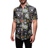 Las Vegas Raiders NFL Mens Mistletoe Button Up Shirt