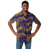 Baltimore Ravens NFL Mens Hawaiian Button Up Shirt