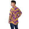 Minnesota Vikings NFL Mens Hawaiian Button Up Shirt