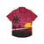 Arizona Cardinals NFL Mens Tropical Sunset Button Up Shirt