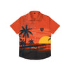Chicago Bears NFL Mens Tropical Sunset Button Up Shirt