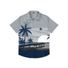 Dallas Cowboys NFL Mens Tropical Sunset Button Up Shirt