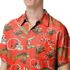 Cleveland Browns NFL Mens Victory Vacay Button Up Shirt