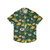 Green Bay Packers NFL Mens Victory Vacay Button Up Shirt