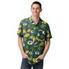 Green Bay Packers NFL Mens Victory Vacay Button Up Shirt