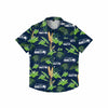 Seattle Seahawks NFL Mens Victory Vacay Button Up Shirt