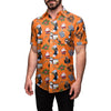 Chicago Bears NFL Mens Christmas Explosion Button Up Shirt