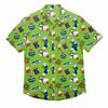 Seattle Seahawks NFL Mens Christmas Explosion Button Up Shirt