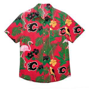 Detroit Red Wings NHL Hawaiian Shirt Custom Blooming Flowers Aloha Shirt -  Trendy Aloha