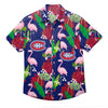 Montreal Canadiens NHL Mens Floral Button Up Shirt