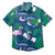 Vancouver Canucks NHL Mens Floral Button Up Shirt