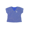 Los Angeles Dodgers MLB Womens Gametime Glitter V-Neck T-Shirt