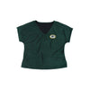 Green Bay Packers NFL Womens Gametime Glitter V-Neck T-Shirt