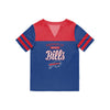 Buffalo Bills NFL Womens Team Stripe Property Of V-Neck T-Shirt
