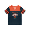 Chicago Bears NFL Womens Team Stripe Property Of V-Neck T-Shirt