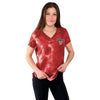 Washington Nationals MLB Womens Tie-Dye Rush Oversized T-Shirt