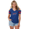Buffalo Bills NFL Womens Cold Shoulder T-Shirt