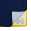 Michigan Wolverines NCAA Big Logo Beach Towel