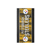 Pittsburgh Steelers NFL Big Logo Beach Towel
