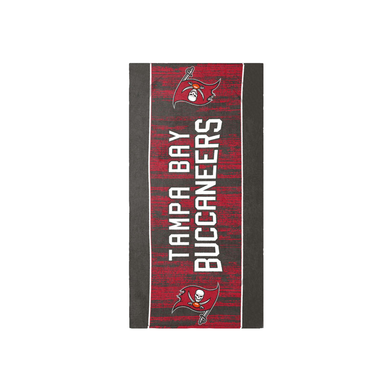 Tampa Bay Buccaneers NFL Big Logo Beach Towel