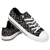 UCF Knights NCAA Womens Low Top Repeat Print Canvas Shoes