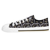 UCF Knights NCAA Womens Low Top Repeat Print Canvas Shoes