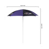 Baltimore Ravens NFL Beach Umbrella
