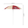 San Francisco 49ers NFL Beach Umbrella