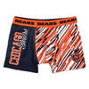 NFL Mens Wordmark Compression Shorts Underwear Chicago Bears